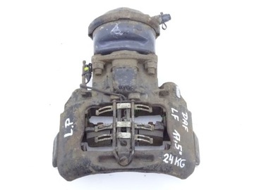 Daf lf 45 55 01-13 суппорт тормозной левый перед 17,5" диск 6/8 винт фото №1