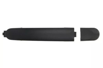 Ручка двері зовнішня, чорний gruntow фото №1