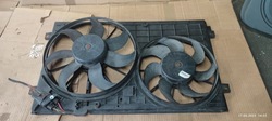 Seat leon ii 1p вентилятори радіатор 1.4 tsi фото №1