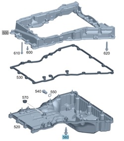 Винт поддон масляной mercedes двигатель om651 фото №1