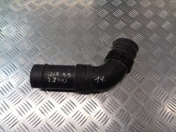 Шланг труба впускная воздуха saab 9-3 2.2 tid 12785071 фото №1