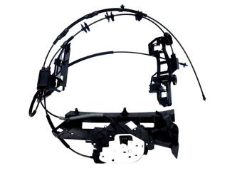 Замок правый дверь боковых з трос c-max 10- 15- фото №1