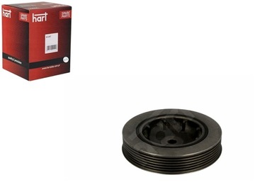 Колесо ременное вала коленчатого clio 1.9d 91- hart фото №1