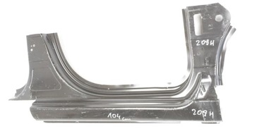 Citroen c3 picasso 2008-2017 порог стойка правый правая 7010z8 o фото №1