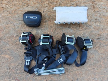 Подушка водія пасажира подушки подушка безпеки ремені pas jeep compass ii рестайлінг фото №1