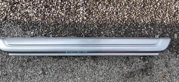 Планка порогова ліва права комплект m набір bmw x3 e83 a08 сріблясто-сірий фото №1