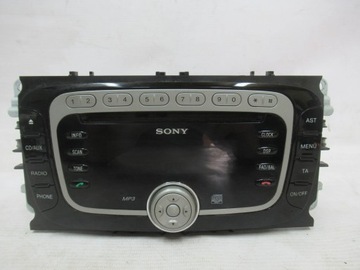 Радіо ford focus 2 mk2 7m5t-18c939-ef фото №1