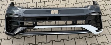 Бампер переднее volkswagen tiguan ii 20 рестайлинг 5nn r-line 4xpdc хромированные элементы фото №1