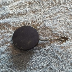 Заглушка вушка фаркоп бампера перед skoda citigo 2016- 1st807241 фото №1