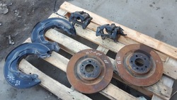 S7 4g a7 затискачі диски зад 356mm s6 a6 c7 фото №1