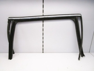 Passat b6 3c рамка дверь прокладка стёкла зад правая хром универсал 5d фото №1