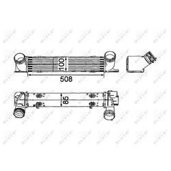 Радіаторів повітря nrf 30797 фото №1