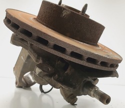 Ступица поворотный кулак левый перед citroen jumper iii hdi фото №1