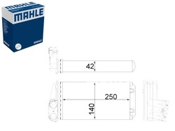 Обігрівач peugeot 307 1.4 1.6 2.0 08.00-04.09 mahle фото №1