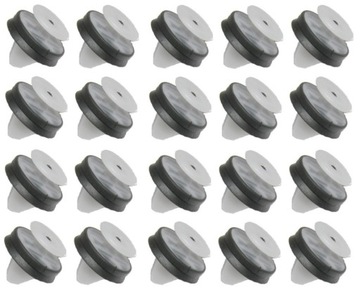 20x штифт кліпса оббивка citroen c2 c4 c5 c8 ds5 фото №1