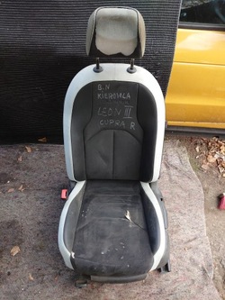 Сиденье перед левый водителя leon iii 12- cupra fr губка каркас подушка eu фото №1