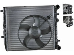 Радіаторів skoda fabia ii mk2 1.2-1.6 i mk1 1.0-2.0 roomster 1.2-1.6 фото №1