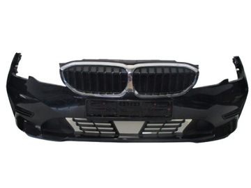 Бампер bmw 3 g20 pdc чорний shapire металік фото №1