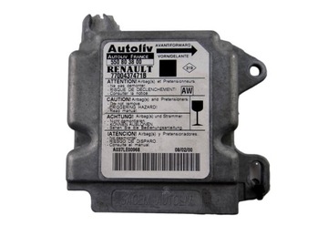 Модуль датчик подушка безпеки renault megane scenic 7700437471b фото №1