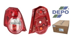 Лампа задняя левая chevrolet aveo hb 08- фото №1