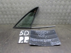 Стекло треугольник правые перед peugeot 407 04-11r 9654093780 фото №1