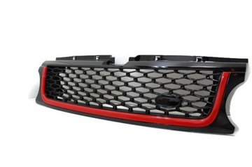 Land rover discovery 4 решітка od 09- czarno-czerw фото №1