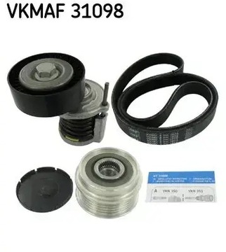 Набір ремінь клиновий багаторівнева vkmaf 31098 фото №1