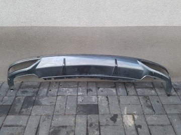 Audi q7 s-line спойлер бампер зад 4m0807521j фото №1