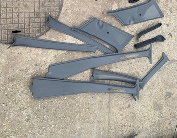 Комплект защита пластик защитные накладки стоек полки uno 5d фото №1