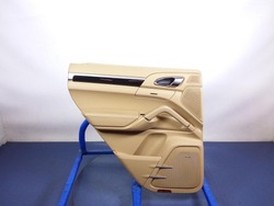 Porsche cayenne ii 7p5 оббивка двері зад лівий фото №1