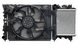 Комплект радиатор renault clio v captur ii 1.5 dci фото №1