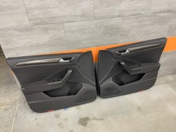 Боковина оббивка двері лівий праві перед vw t-roc 2ga матеріал фото №1