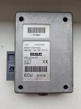 Компьютер блок управления модуль ecu daf xf 105 85 cf e5 фото №1
