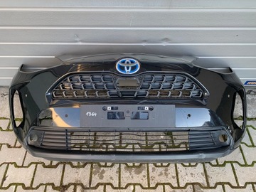 Toyota yaris cross бампер перед 4xpdc накладка решітка радіатора фото №1