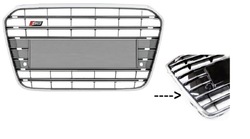 Решётка радиатора решётка перед audi a6 4f c6 11-14 s6 фото №1