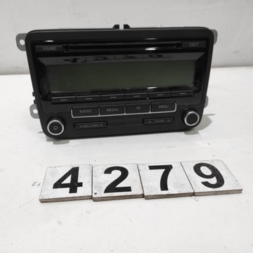 Радіо cd vw passat b6 1k0035186aa фото №1