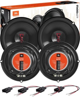 Jbl stage3 627 динамики peugeot 407 sw citroen c4 c5 дверь перед+ зад фото №1