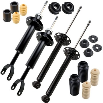 Амортизатори подушки перед+ зад audi a4 b5 набір фото №1