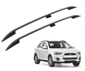 Mitsubishi asx peugeot 3008 рейлинги крышные чёрные багажник фото №1