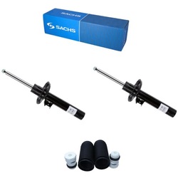 Амортизаторы перед+ отбойники a3 leon octavia iii superb iii golf vii passat b8 фото №1