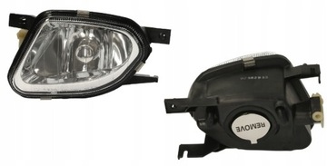 Лампа галоген перед лівий mercedes e клас w211 02- фото №1