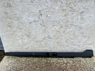 Планка порогова ліва vw passat b8 3g0853857f фото №1