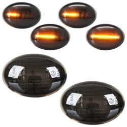 Поворотники динамичный led mini r55 r56 r57 r58 фото №1