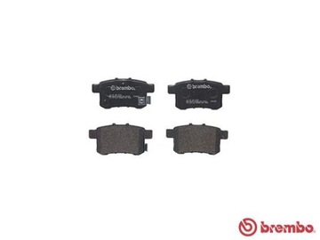 Brembo p 28 072 набір гальмівні колодки гальмівних, гальма дискові фото №1