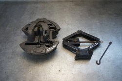 Вкладка колёса запасного подъемник лебёдка ключ ушко - citroen c5 i хэтчбек фото №1