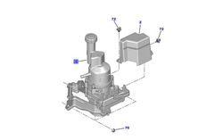 Proace 16-24 насос бачок усилителя verso фото №1