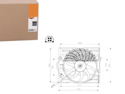 Вентилятор радиатор [nrf] фото №1