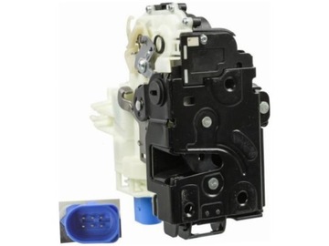 Замок двері правий зад seat ibiza iii mk3 02-09 cordoba ii mk2 02-09 фото №1