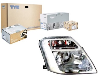 Фара h4 електричний з двигуном колір вкладиш фото №1