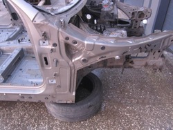 Bmw e70 x5 четверть правая лонжерон фартук порог фото №1